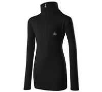 LÖFFLER Transtex Zip-Rolli Basic Pull Garçon, Noir, 164 cm
