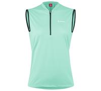 Löffler - Women's Bike Sleeveless Shirt Half-Zip Plain - Débardeur de cyclisme - 50 - clearwater