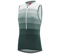 Löffler - Women's Bike Sleevless Jersey Halfzip Rainbow - Débardeur de cyclisme - 40 - forest