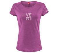 Löffler - Women's Printshirt Velo Merino-Tencel - Haut en mérinos - 34 - rose