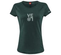 Löffler - Women's Printshirt Velo Merino-Tencel - Haut en mérinos - 44 - forest