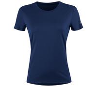 Loeffler Merino Light Short Sleeve T-shirt Bleu L Femme