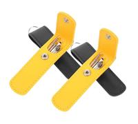 LOEFLIFA 4 ensembles Set de Kits Nettoyant Cérumen Acier Inoxydable Portable Curette Oreille et Pratique Ensemble Hygiénique pour Nettoyage Oreilles avec Étui Compact Massage Confortable