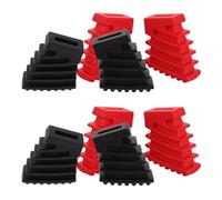 LOEFLIFA 4 Pièces Drum Rack Feet Pads Anti-slip Drum Leg Protectors For Percussion Stand Accessories