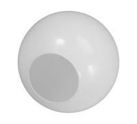 LOEFLIFA Abat-jour En Verre Blanc Lait Sphérique 130mm Pour Lampadaire E27, Cache Luminaire Rond Suspendre Et Lampe De Table, Remplacement Dôme Adapté Usage Intérieur Et Jardin