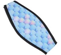 LOEFLIFA Bandeau de Plongée Double Couche Néoprène Réutilisable pour Sangle de Masque de Natation et Plongée Couvre-Cheveux Léger et Adapté Plongée sous-Marine