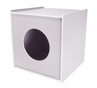 LOEFLIFA Boîte de Loterie Multifonction Blanche Boîte de Tombola Urne de Vote pour Fêtes et Dons