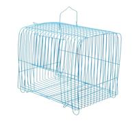 LOEFLIFA Cage de Transport Portable pour Perruches et Petits Oiseaux Cage Extérieure Respirante et Sécurisée avec Espace Spacieux pour Vol et Circulation Air