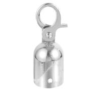 LOEFLIFA Embout de Corde Alliage Aluminium Bloqueur Robuste avec Crochet pour Poteaux Barrières Installation Facile et Résistance Corrosion Accessoire pour Cordons de Guidage Stanchions