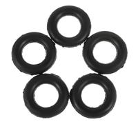 LOEFLIFA Enrouleur en Caoutchouc Noire pour Machine à Coudre Domestique, 5 Pièces Compatibles Papillon, Accessoire Pratique pour Pédale de Couture