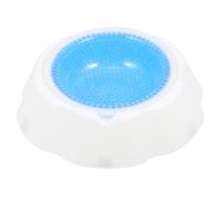LOEFLIFA Gamelle pour Chien et Chat avec Perles Condensantes Bol Réfrigérant PP Bol Alimentaire Rafraîchissant pour Chiots et Animaux de Compagnie Surface Lisse Facile à Nettoyer