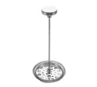 LOEFLIFA Kit Filtre Cafetière Piston Acier Inoxydable avec Poignée Ergonomique Plaque Filtrante et Écran Maille pour Filtration Précise et Facile à Nettoyer Accessoires Polyvalents pour