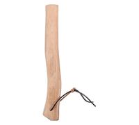 LOEFLIFA Manche de Hache en Bois Naturel 32 Cm, Poignée Remplaçable Ergonomique pour Hachette de Camping, Outil Jardinage et Accessoires Camping, Manche Court Robuste pour Marteau et Bêche