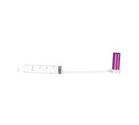 LOEFLIFA Outil de moulage de crème à lèvres en alliage d'aluminium et silicone, set 1 pièce pour démoulage lisse, fournitures DIY pour filles amateurs de maquillage, Couleur Aléatoire