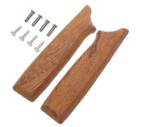 LOEFLIFA Poignée de Couteau de Cuisine Ergonomique Bois Manche Antidérapant pour Couteaux de Chef Accessoire de Remplacement Confortable et Facile à Installer