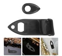 LOEFLIFA Repose-Pouce pour Saxophone Alto et Ténor Crochet Ergonomique Accessoire Léger en Métal Compatible Instruments à Vent Support Pouce Confortable pour Musique Adulte