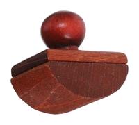 LOEFLIFA Soufflet à Bascule en Bois Robuste pour Calligraphie, Buvard Absorbant d'encre à Séchage Rapide, Outil Créatif pour Stylo-Plume, Accessoire Bureau Pratique pour Écriture et Dessin