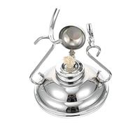 LOEFLIFA Support à Verres Mural Inoxydable Argenté pour Cuisine et Bar Étagère pour Rangement et de Tasses et Mugs Gain de Place Pratique