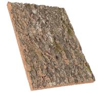 LOEFLIFA Support en Écorce de Liège 30 X 40Cm pour Terrarium Plateforme Naturelle et Aire de Repos pour Reptiles et Petits Mammifères