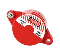 LOEFLIFA Verrouillage de Vanne Industrielle Sécurité Rouge pour Poignées Dispositif Verrouillage Robinet Gaz et Eau Maintenance Professionnelle