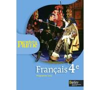 L'oeil et la plume 4e Manuel élève (petit format) - Françoise Lagache - Belin Éducation - broché - Scolaire / Universitaire