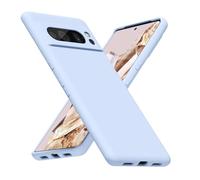 LoeoeL Coque de téléphone en silicone pour Google Pixel 8 Pro, minimaliste, ultra fine, en caoutchouc souple, couleur unie, simple et mignonne pour filles, esthétique, gel uni et coque d'appareil
