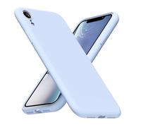 LoeoeL Coque de téléphone en silicone pour iPhone XR, minimaliste, ultra fine, en gel de caoutchouc souple, couleur unie, TPU mat, jolie coque pour homme et femme, design esthétique uni et housse