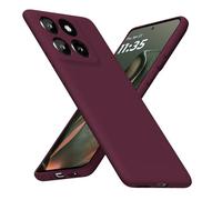 LoeoeL Coque de téléphone en silicone pour Motorola Moto Edge 2025, minimaliste, ultra fine, en gel de caoutchouc souple, couleur unie, en TPU mat, jolie coque pour femme, design esthétique féminin et