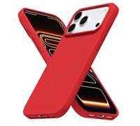 LoeoeL Coque en silicone compatible avec Magsafe pour iPhone 17 Pro Max, jolie coque de téléphone fine et magnétique en gel de caoutchouc souple pour femmes et filles, coque rigide en TPU de couleur