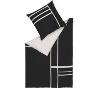 LOESCHEN Schöner Wohnen Parure de lit Believe-B Couleur anthracite Taille 155x220+80x80