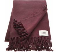 LOESCHEN Schöner Wohnen Plaid Basics couleur prune 140x200 cm