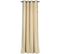 LOESCHEN Schöner Wohnen Rideau à œillets Peachy Couleur beige Taille 130x250