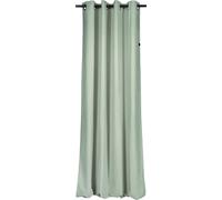 LOESCHEN Schöner Wohnen Rideau à œillets Peachy Couleur jade Taille 130x250