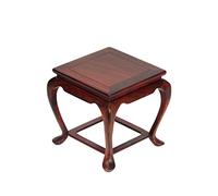 loeusjfnr Support Pour Plantes Support de carcadée en bois Théière Bonsaï Base Square Pierre Pot fleur Bouddha Statue Supports sur Pied Pour Affichage