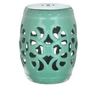 loeusjfnr Tabouret de Jardin Tabouret Chinois à Langer, Tabouret d'extérieur, jetée fraîche, ajouré en céramique, Banc en Porcelaine Poufs