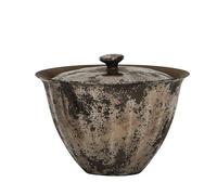 loeusjfnr Tasse à thé en Céramique Bols de couverture deux talents en argent, tasses à thé céramique minces, seul couvercle ceinture haut gamme, bol style ancien, service dans un coffret cadeau