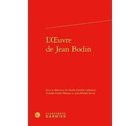 L'oeuvre de Jean Bodin