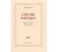 L'Œuvre poétique Robert Ganzo (Auteur)