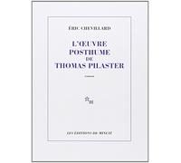 L'oeuvre posthume de Thomas Pilaster