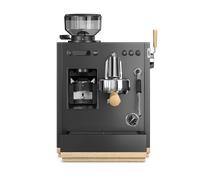Loewe aura.pure, machine à espresso, porte-filtre avec mousseur à lait, avec moulin, pression d’extraction de 15 bars
