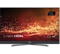 Loewe callas 43 TV, 43 pouces, Développé en Allemagne, Écran LED, HDR10, Dolby Atmos, Smart TV, Full HD, Barre de son intégrée, HDMI et USB