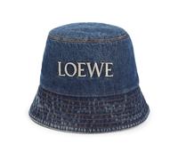 Loewe - Denim Bucket Hat - unisex - Accessoires - Bleu - Taille: S