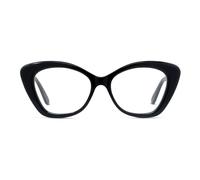 Loewe - Élégantes Lunettes de Vue Cat-Eye Noires - Femme - Accessoires - Noir - Taille: ONE Size