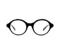 Loewe - Élégantes Lunettes Ovales Noires - Femme - Accessoires - Noir - Taille: ONE Size