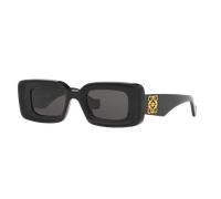 Loewe Femme Sunglass Anagram LW40101I - Couleur du Monture: Noir, Couleur de Lentille: Gris