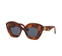 Loewe Femme Sunglass Anagram LW40127I - Couleur du Monture: Écaille de tortue Or, Couleur de Lentille: Bleu