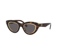 Loewe Femme Sunglass Anagram Lw40182U - Couleur du Monture: Blanc, Couleur de Lentille: Brun