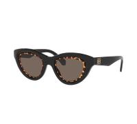 Loewe Femme Sunglass Anagram Lw40182U - Couleur du Monture: Noir, Couleur de Lentille: Gris