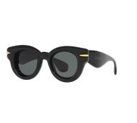 Loewe Femme Sunglass Inflated LW40118I - Couleur du Monture: Noir, Couleur de Lentille: Gris