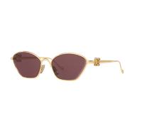 Loewe Femme Sunglass LW40115U - Couleur du Monture: Or, Couleur de Lentille: Pourpre